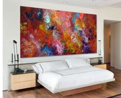bedroom art