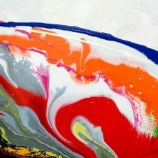 Painting original close up close up shot of my painting