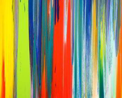 Stripey rainbow painting lines