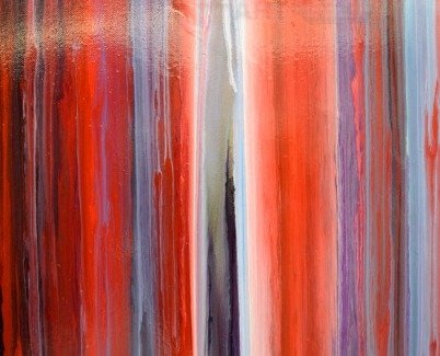 Red stripes art (2) Red stripes