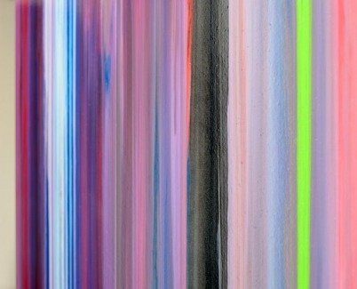 Red stripes art (3) Red and green stripes