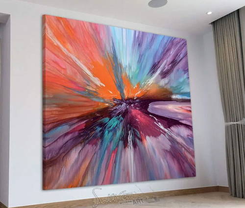 large-square-painting-in-open-plan-space