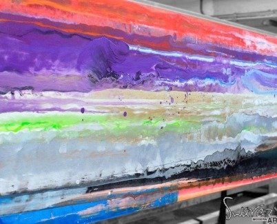 Heavens Above abstract painting