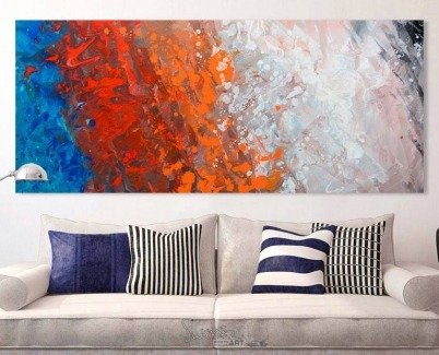 beige-sofa-and-red-and-blue-art-above
