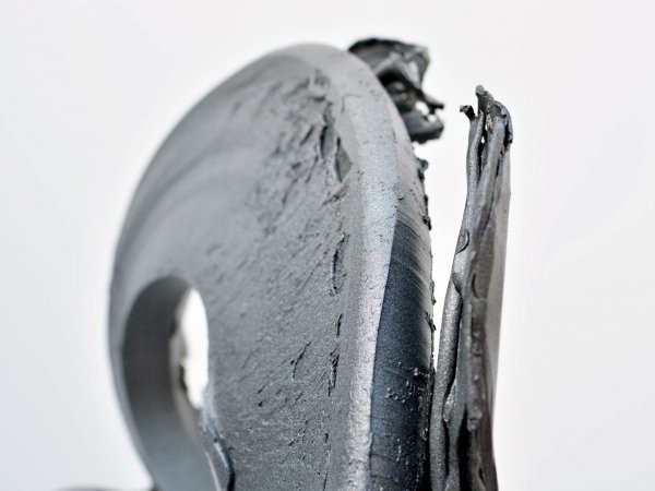 Aluminium oval sculpture (3)