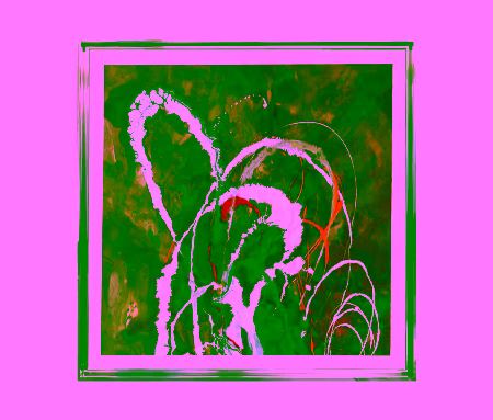 original art in a frame