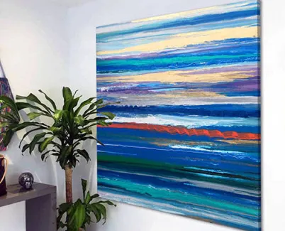 blue-and-white-lines-painting