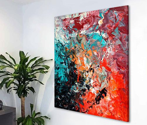 red-and-turquoise-painting