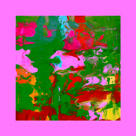small multi color painting
