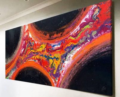 entrance-space-with-a-large-painting