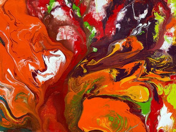 close up view of California Dreaming art by Swarez