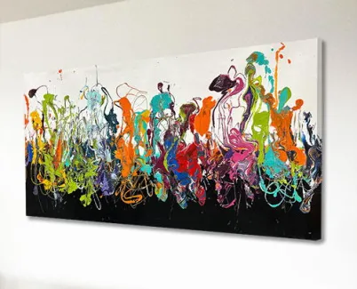 rectangular modern art