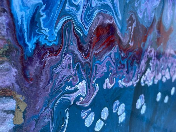 details of Saltwater painting by Swarez