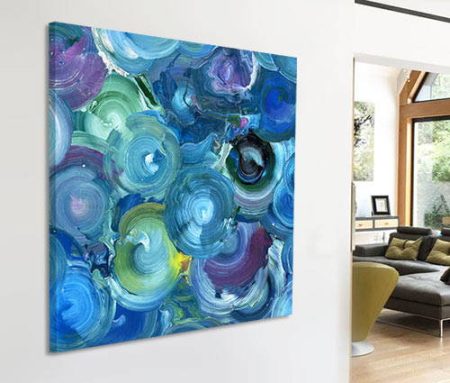 Large modern art for sale | Stunning abstract paintings by Swarez