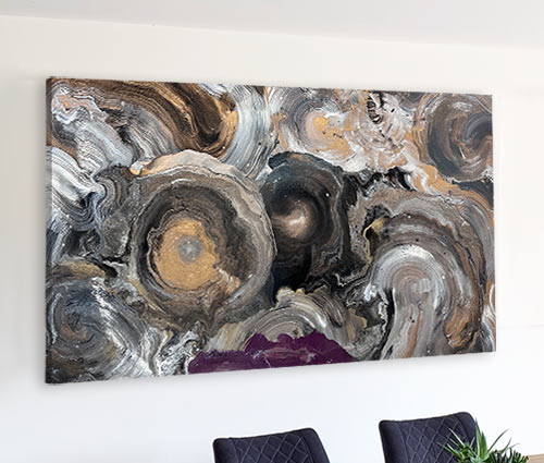 black-grey-and-copper-art