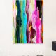 colored lines art print