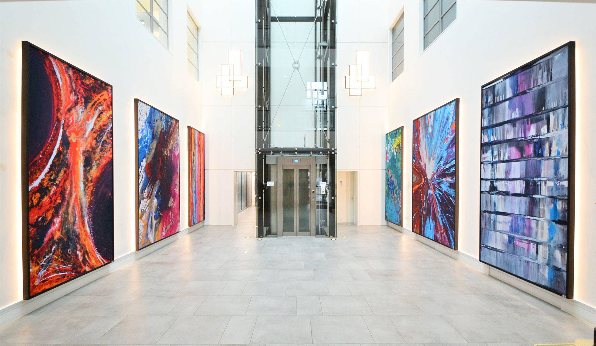 swarez-art-giant-acoustic-panel-prints-in-a-corporate-lobby-space swarez-art-giant-acoustic-panel-prints-in-a-corporate-lobby-space