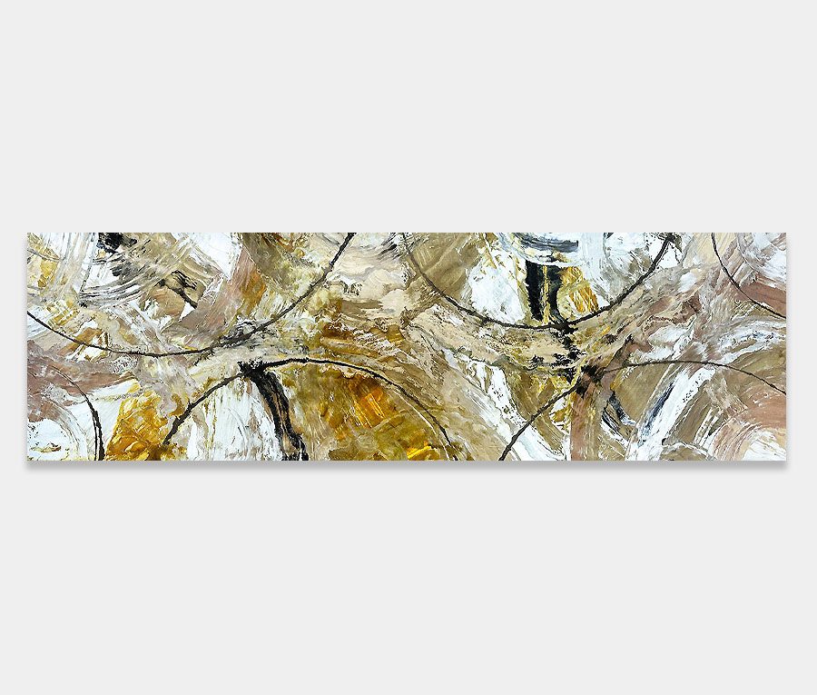 gold-colored-abstract-paintin