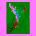 very large splash painting with pink and blue
