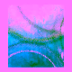 Magellus blue green aqua modern art painting